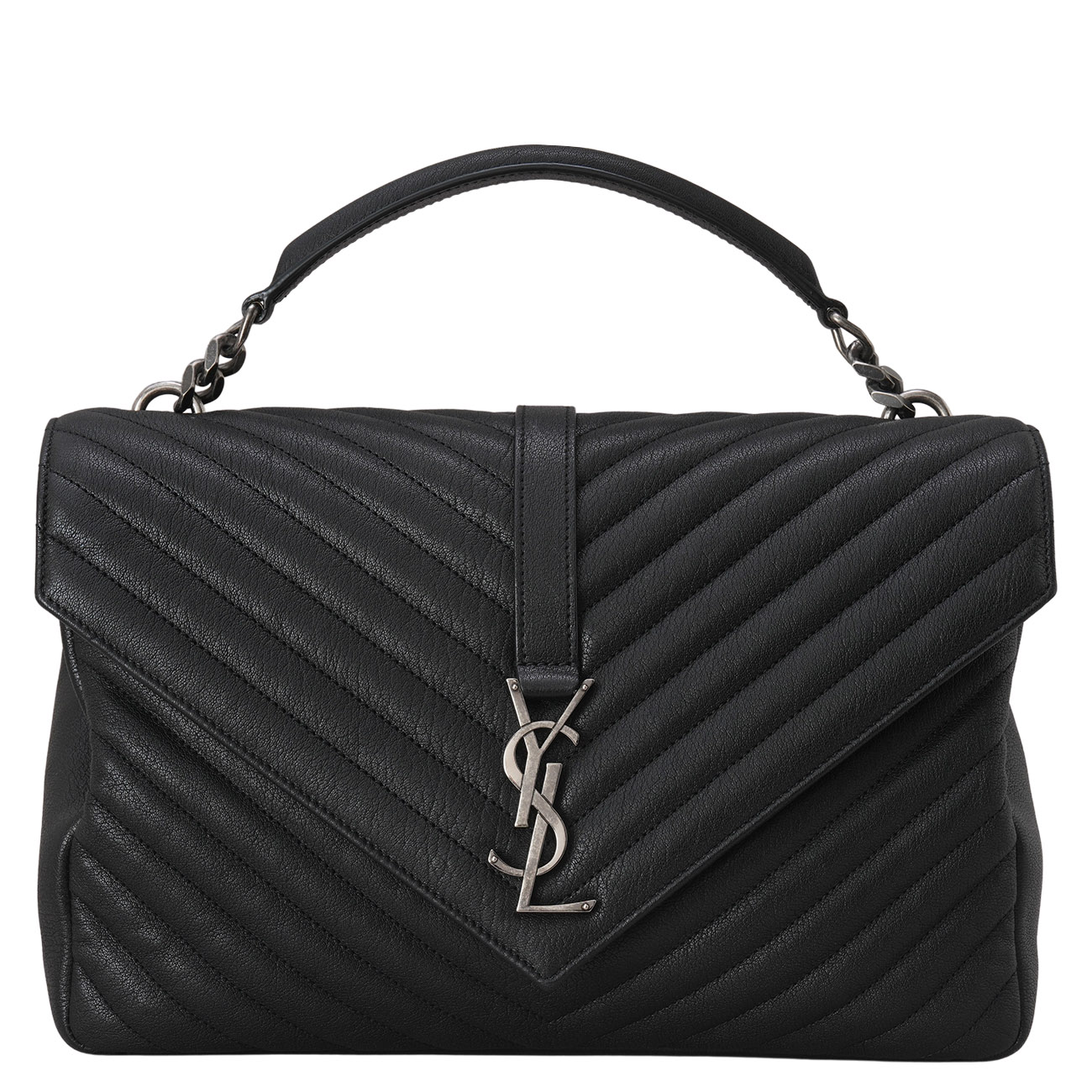 YVES SAINT LAURENT(USED)생로랑 600278 모노그램 컬리지